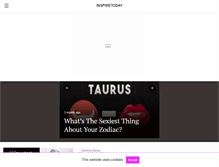 Tablet Screenshot of inspire2day.com